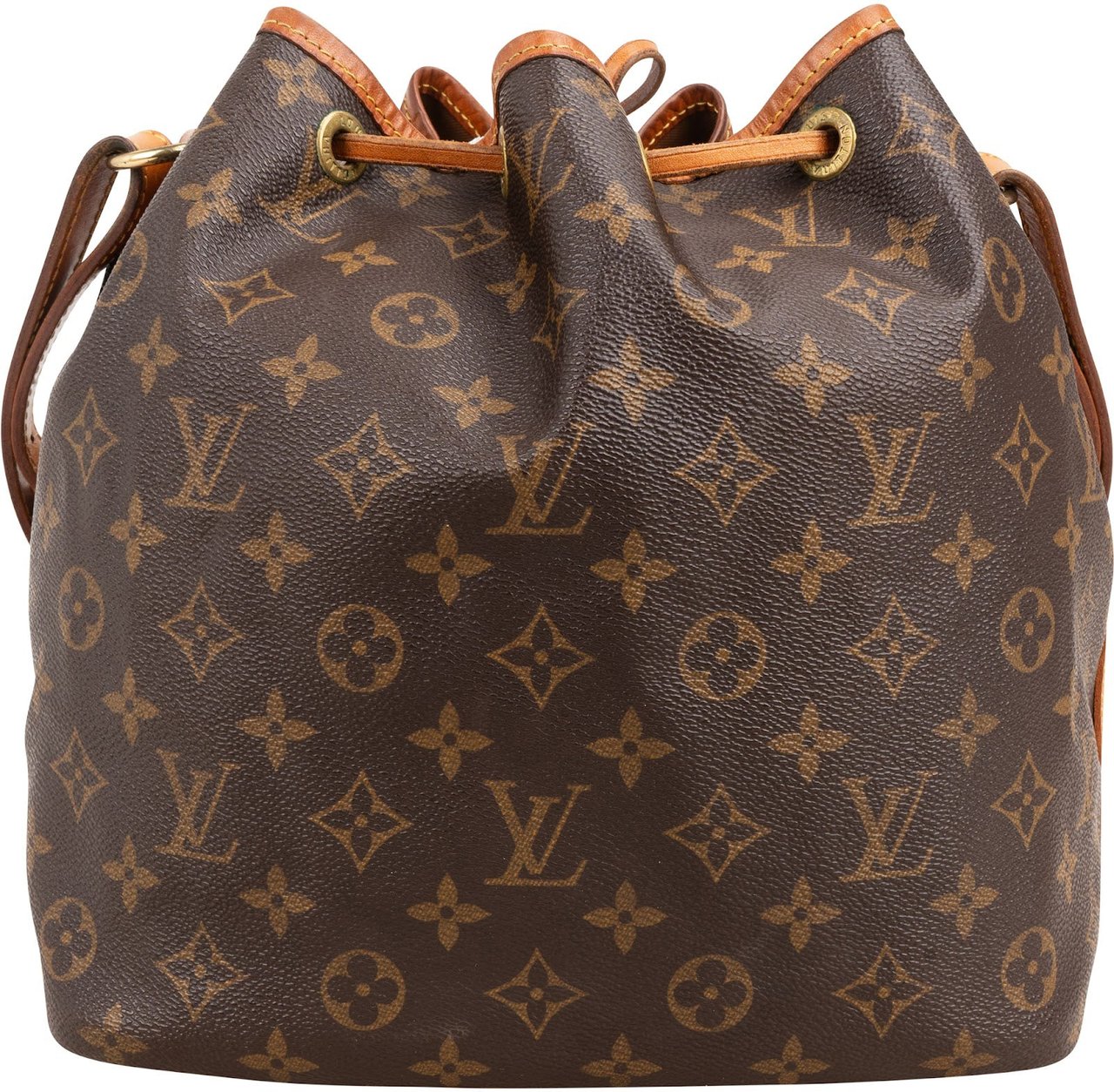 Louis Vuitton Monogram Canvas Sac Noé Petit Shoulder Bag Bruin