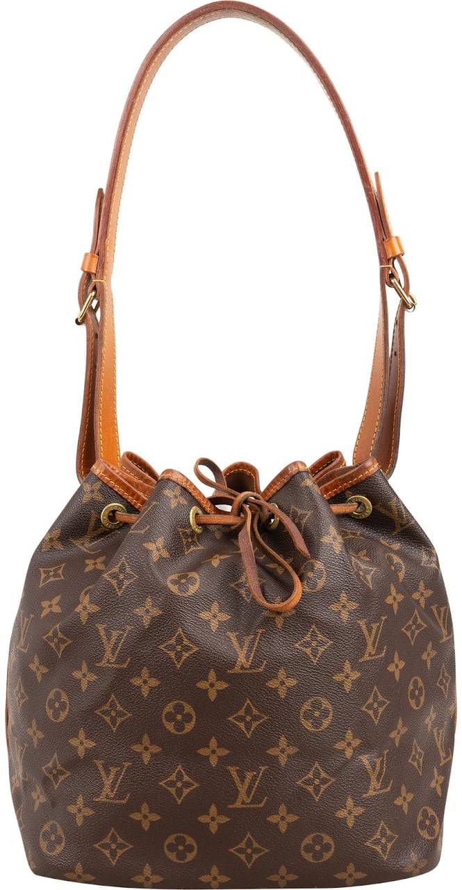 Louis Vuitton Monogram Canvas Sac Noé Petit Shoulder Bag Bruin