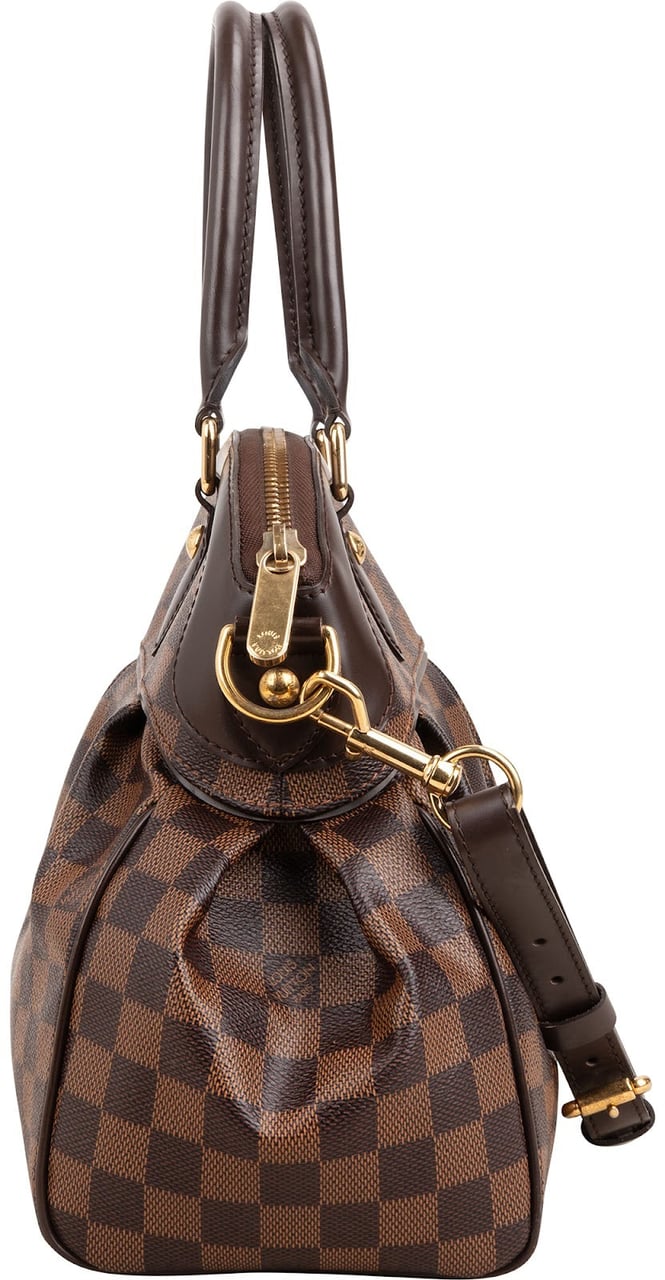 Louis Vuitton Monogram Damier Ebene Canvas Trevi PM Handbag Bruin