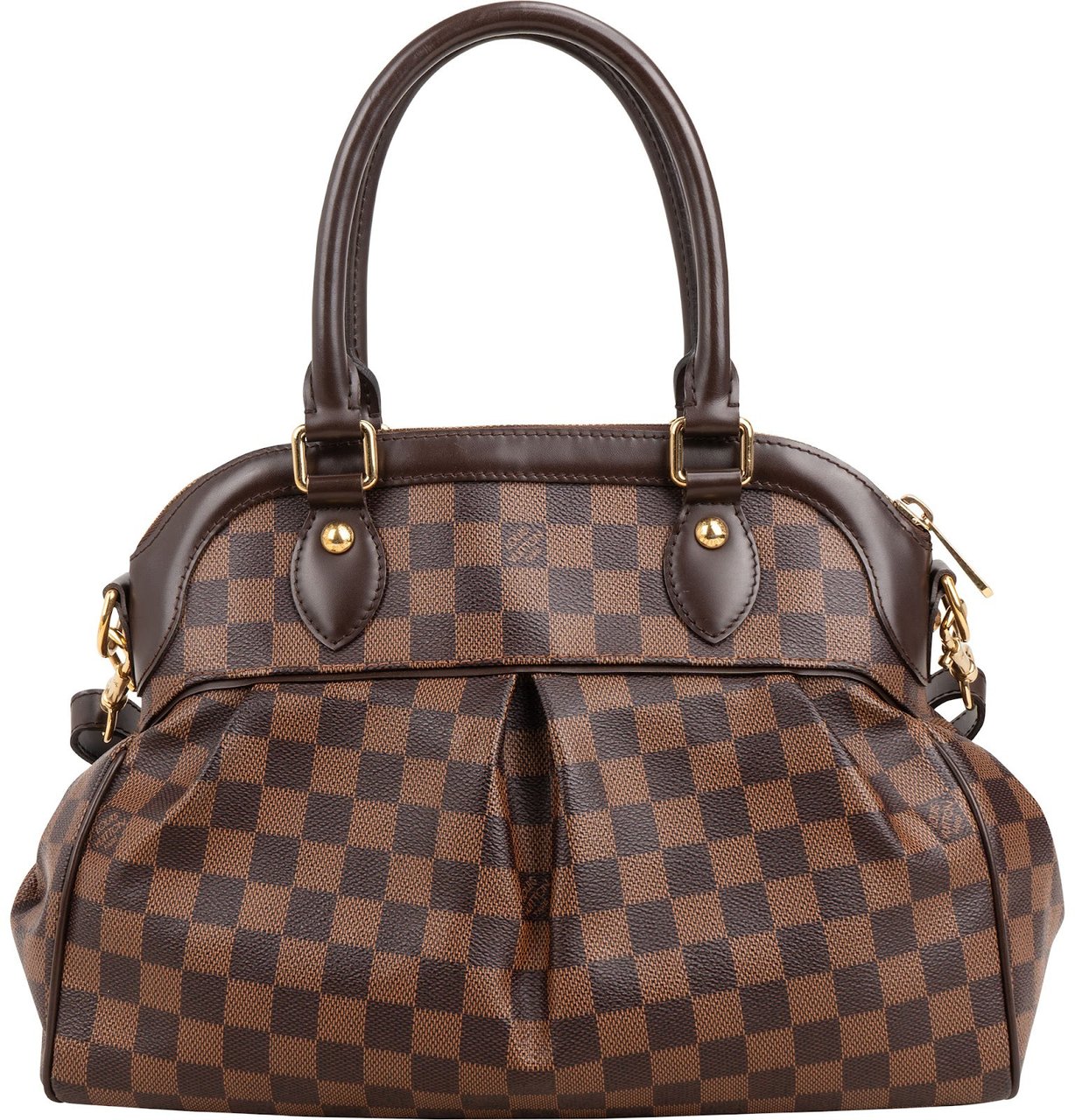 Louis Vuitton Monogram Damier Ebene Canvas Trevi PM Handbag Bruin