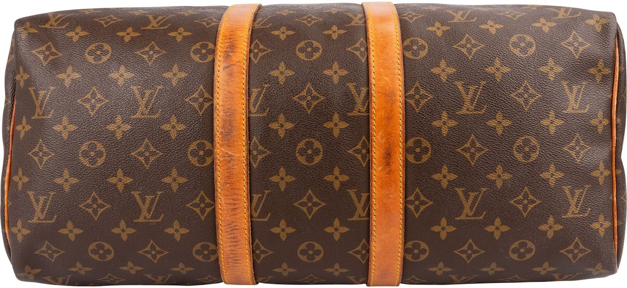 Louis Vuitton Monogram Canvas Keepall 45 Travel Bag Bruin
