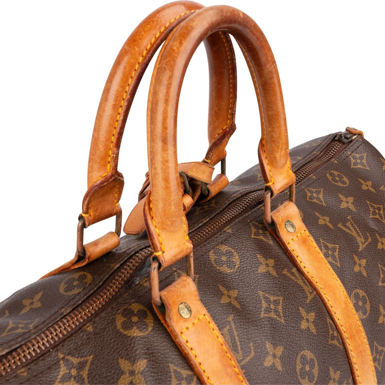 Louis Vuitton Monogram Canvas Keepall 45 Travel Bag Bruin