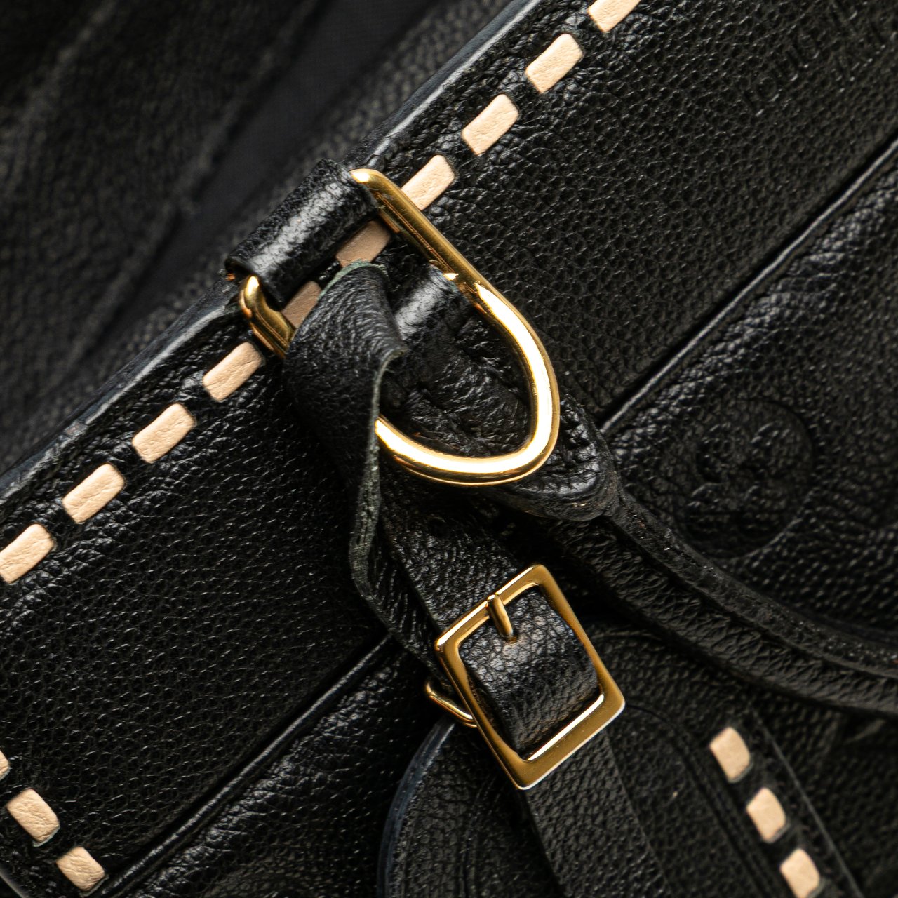 Louis Vuitton Monogram Empreinte Vosges MM Zwart