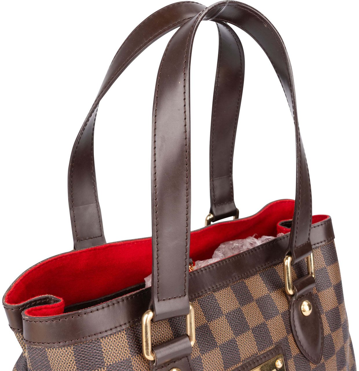 Louis Vuitton Louis Vuitton Damier Ebene Monogram Hampstead PM Handbag Divers