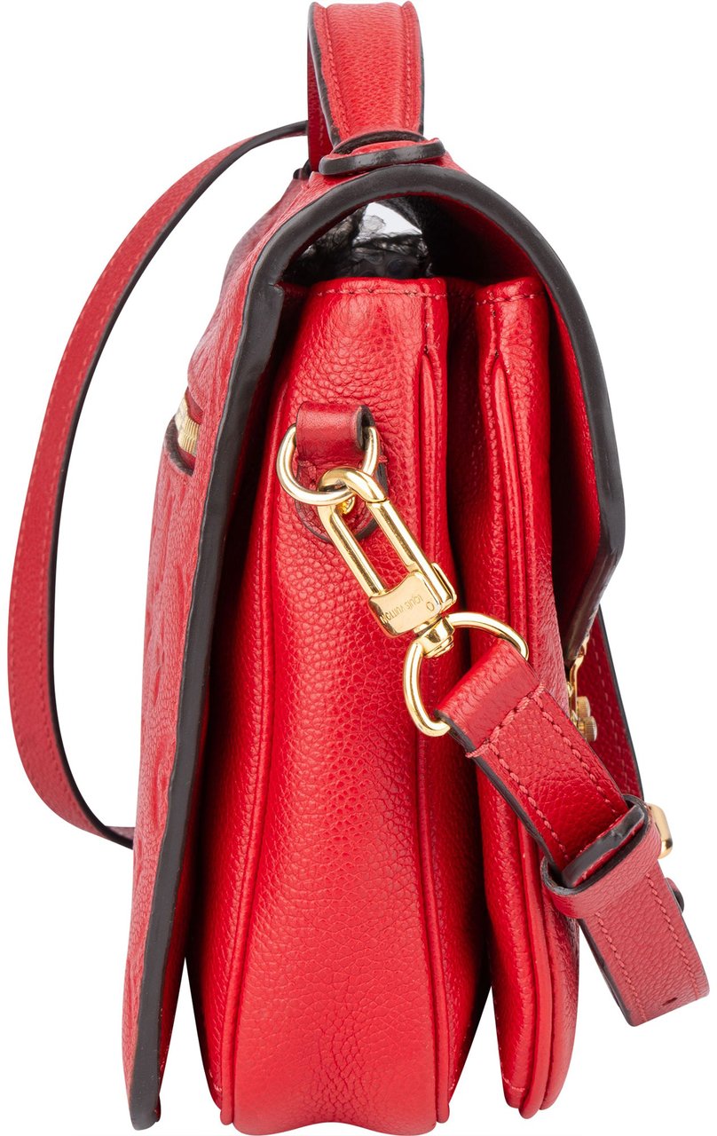 Louis Vuitton Louis Vuitton Empreinte Leather Metis Handbag Rood