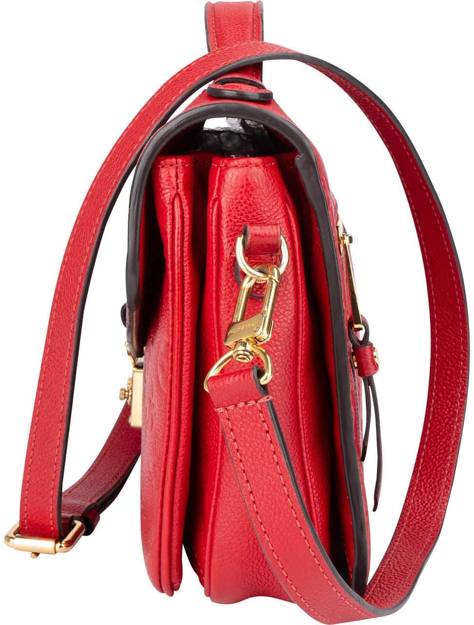 Louis Vuitton Louis Vuitton Empreinte Leather Metis Handbag Rood
