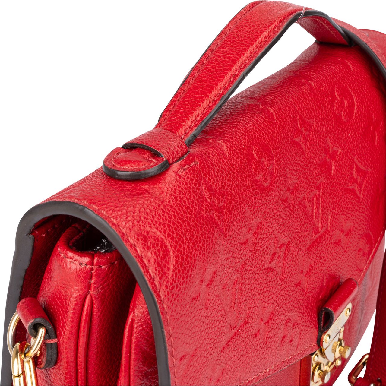 Louis Vuitton Louis Vuitton Empreinte Leather Metis Handbag Rood