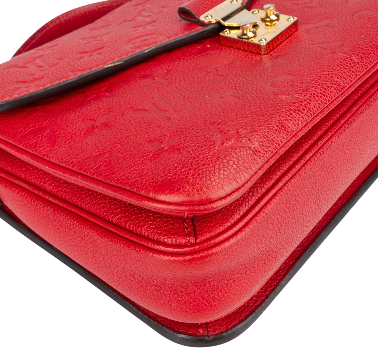 Louis Vuitton Louis Vuitton Empreinte Leather Metis Handbag Rood