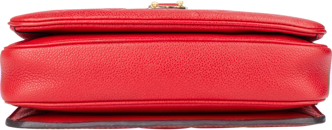 Louis Vuitton Louis Vuitton Empreinte Leather Metis Handbag Rood