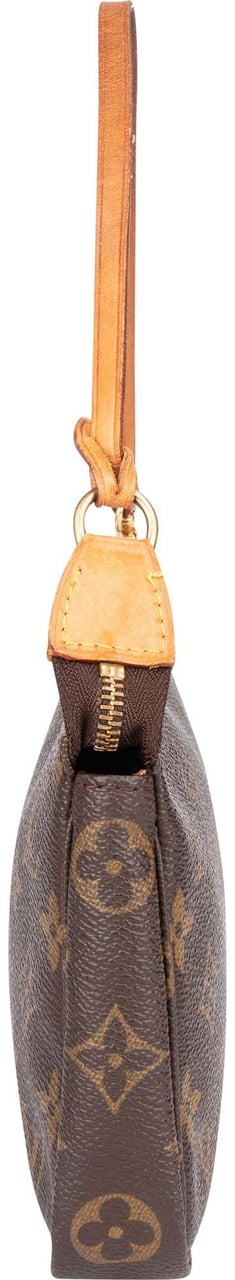 Louis Vuitton Louis Vuitton Canvas Monogram Pochette Accessoire Handbag Bruin