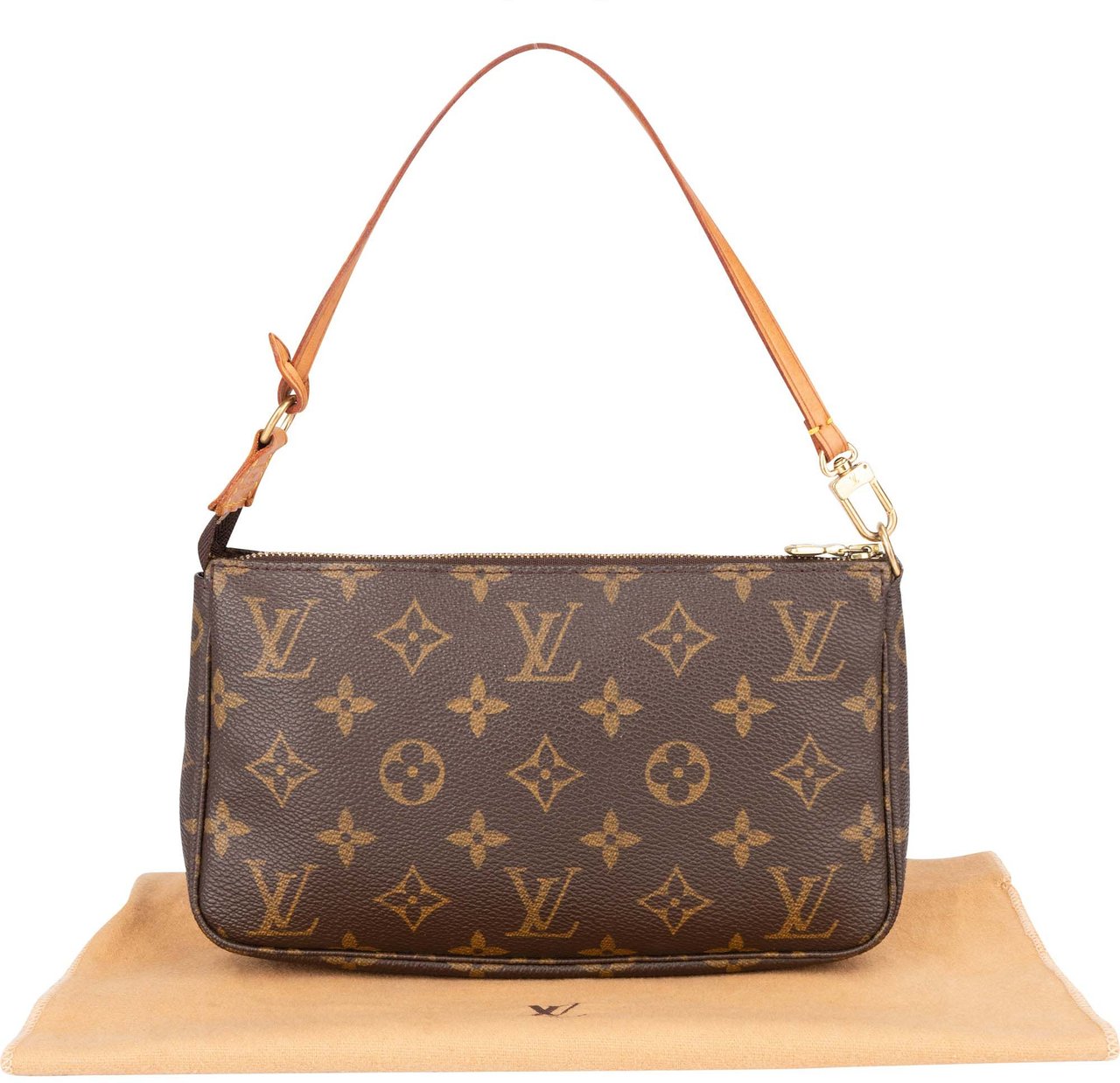 Louis Vuitton Louis Vuitton Canvas Monogram Pochette Accessoire Handbag Divers