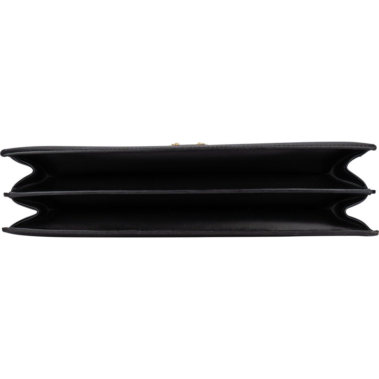 Louis Vuitton Louis Vuitton Noir Epi Leather Serviette Business Handbag Zwart
