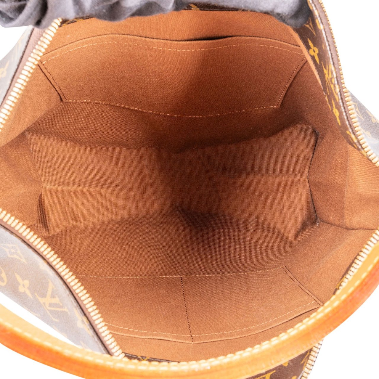 Louis Vuitton Monogram Canvas Sully MM Handbag Bruin