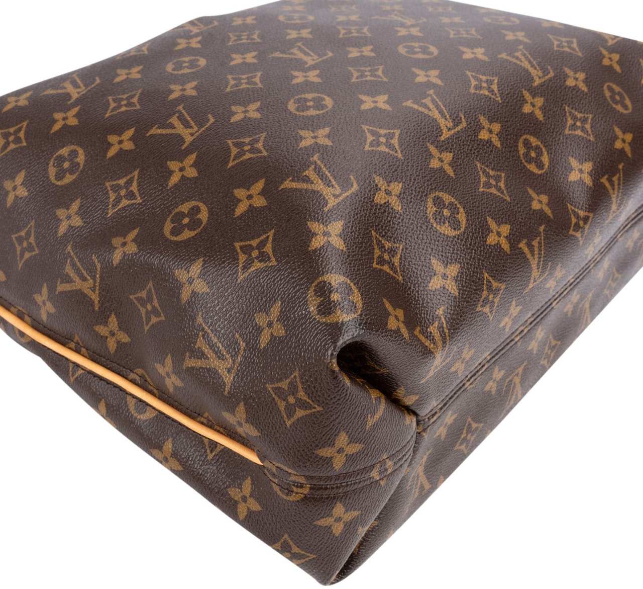 Louis Vuitton Monogram Canvas Sully MM Handbag Bruin