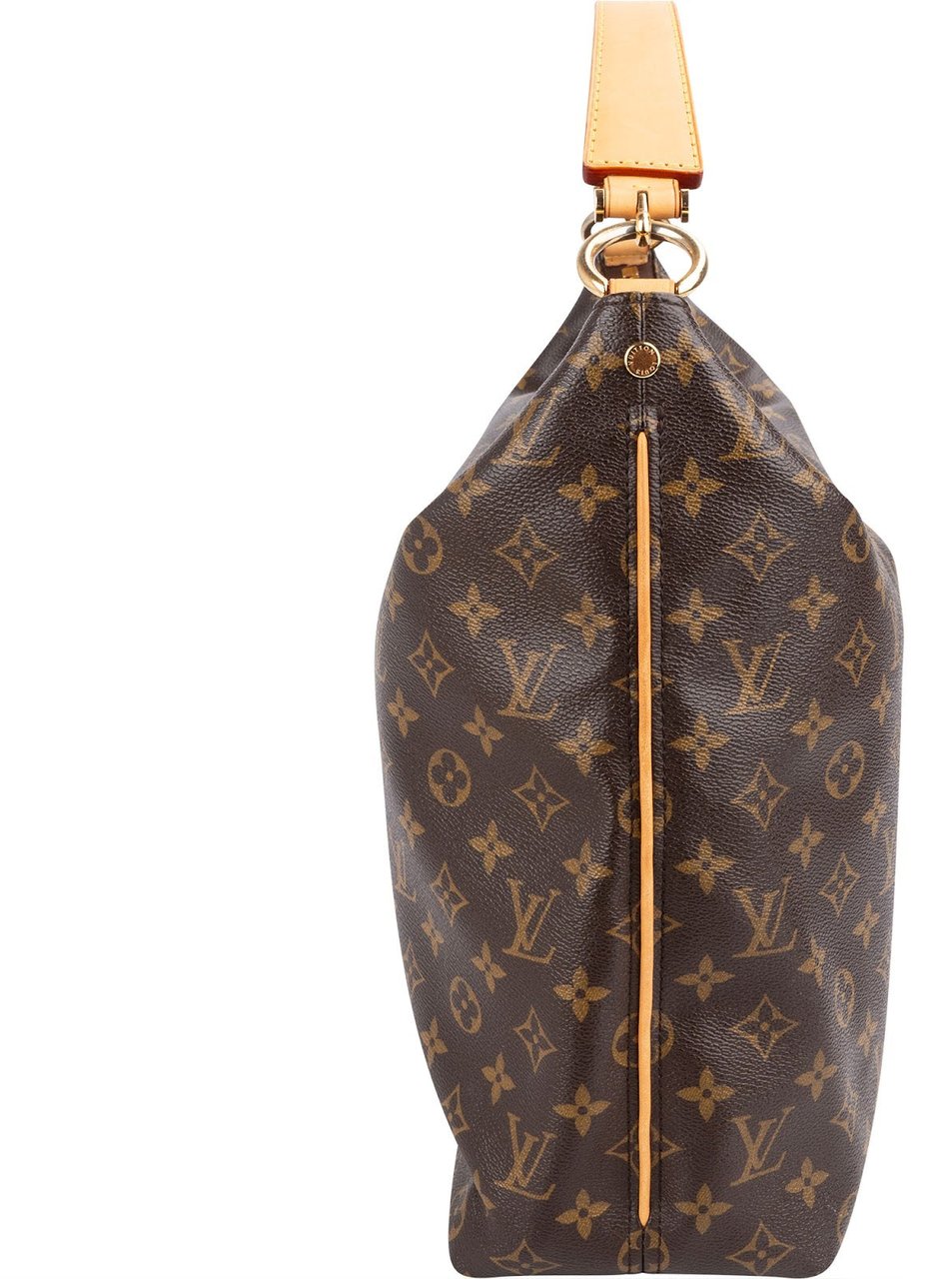 Louis Vuitton Monogram Canvas Sully MM Handbag Bruin