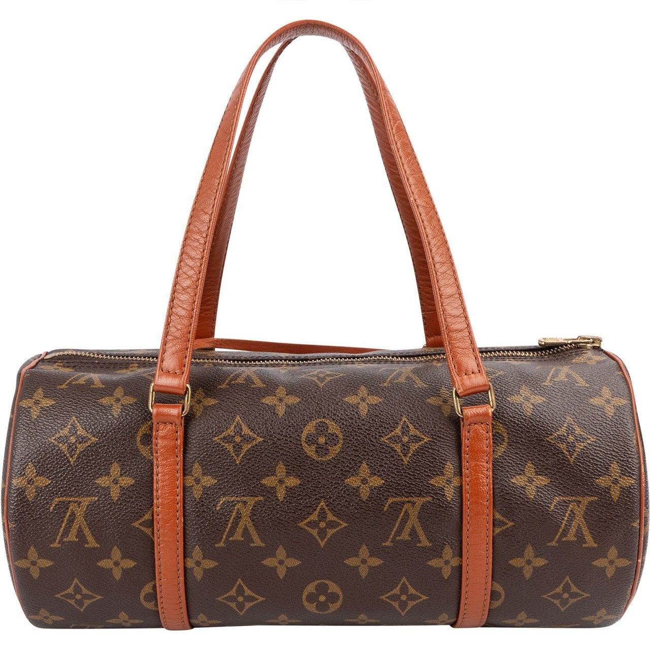 Louis Vuitton Monogram Canvas Papillon Set Handbag Bruin