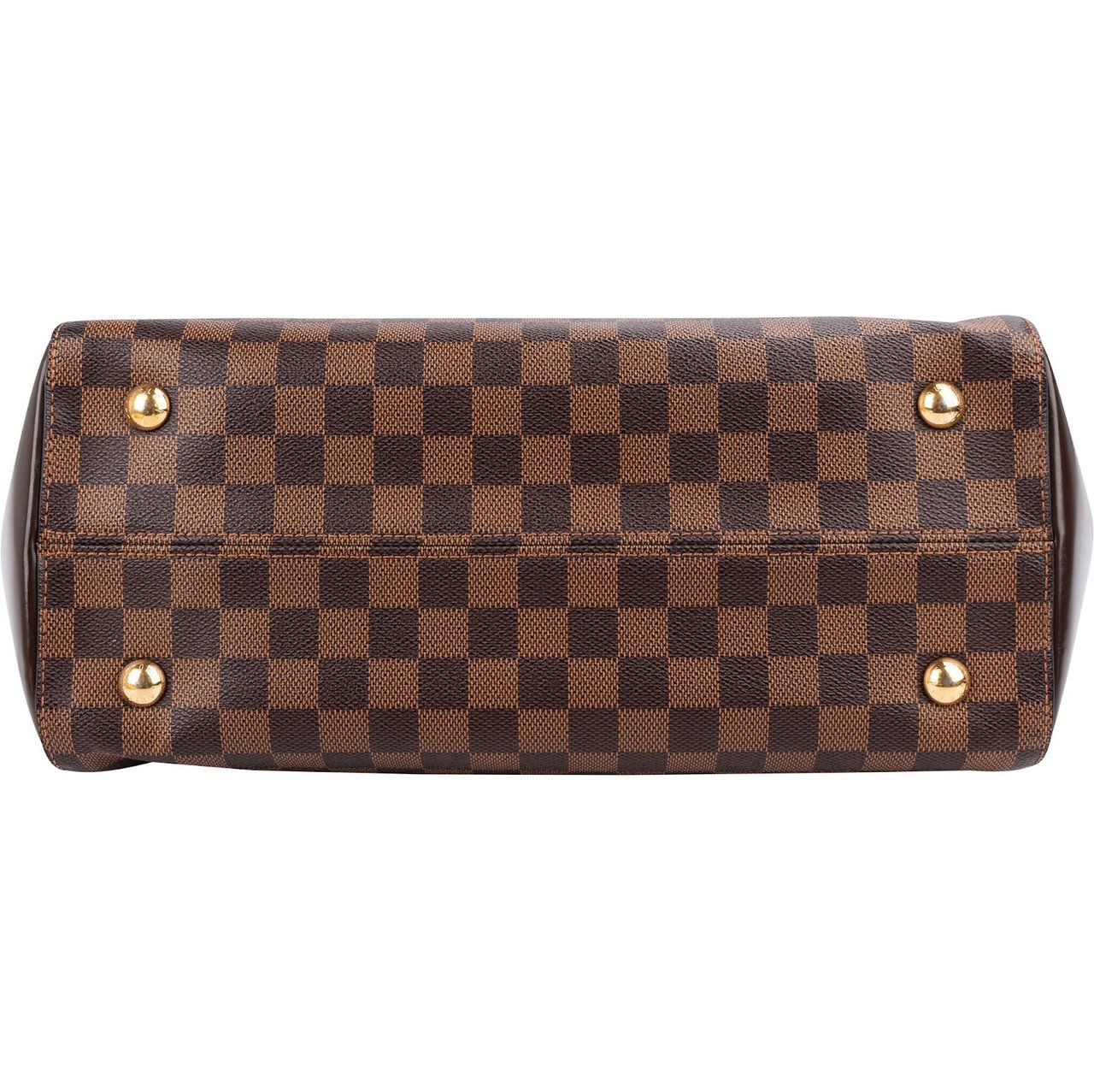 Louis Vuitton Monogram Damier Ebene Canvas Rivoli MM Handbag Bruin