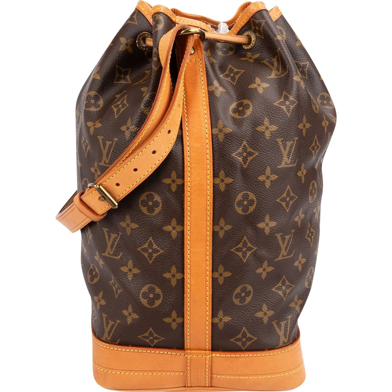 Louis Vuitton Monogram Canvas Sac Noé Grande Shoulder Bag Bruin