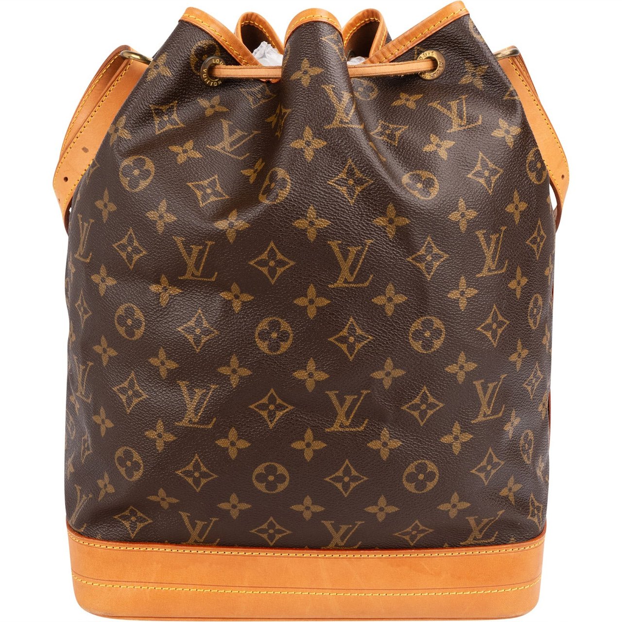 Louis Vuitton Monogram Canvas Sac Noé Grande Shoulder Bag Bruin