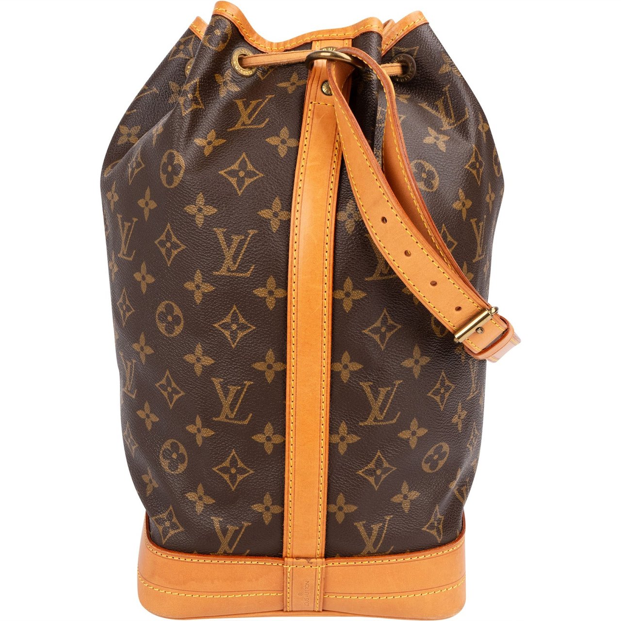 Louis Vuitton Monogram Canvas Sac Noé Grande Shoulder Bag Bruin
