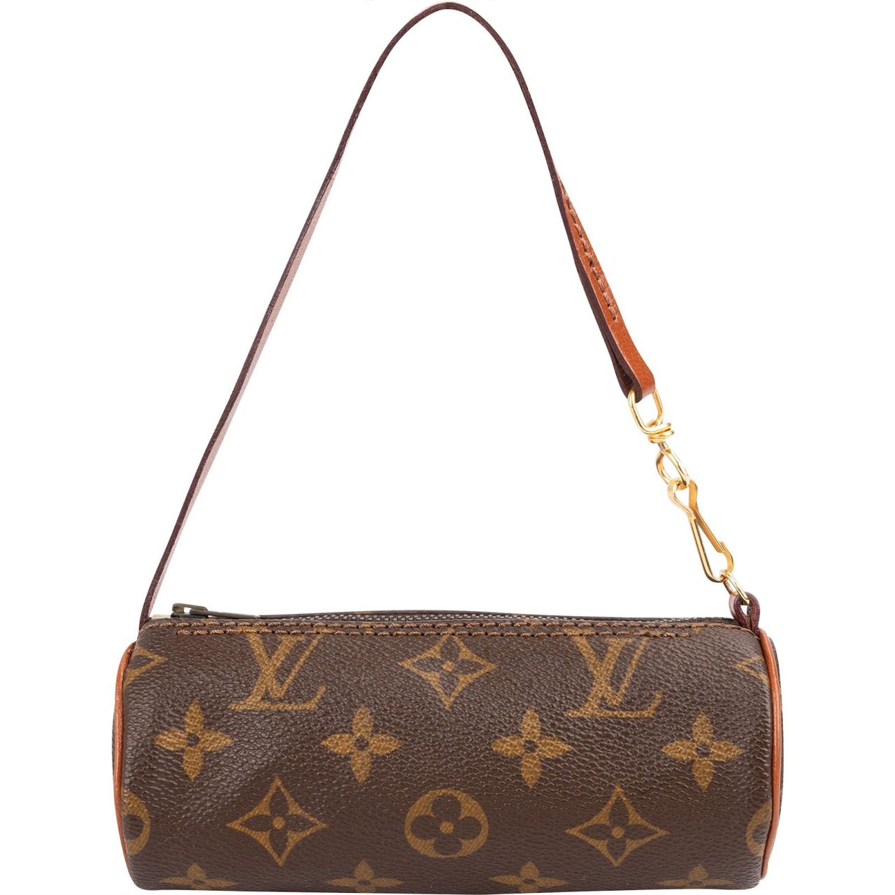 Louis Vuitton Monogram Canvas Mini Papillon Handbag Bruin