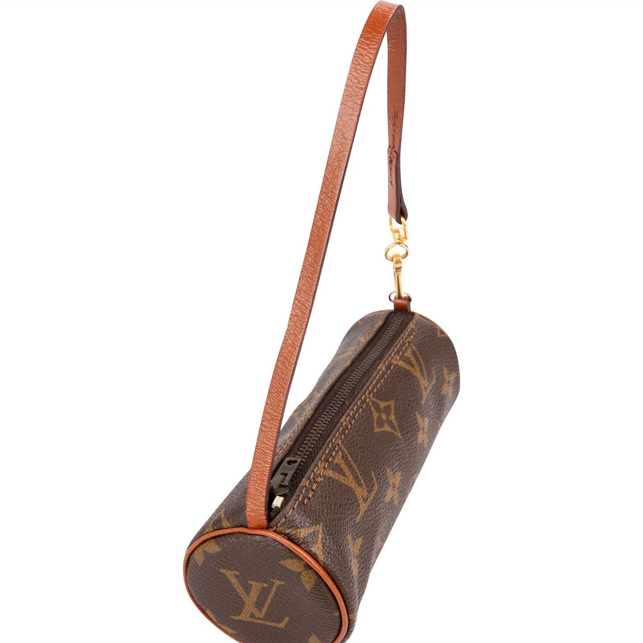 Louis Vuitton Monogram Canvas Mini Papillon Handbag Bruin