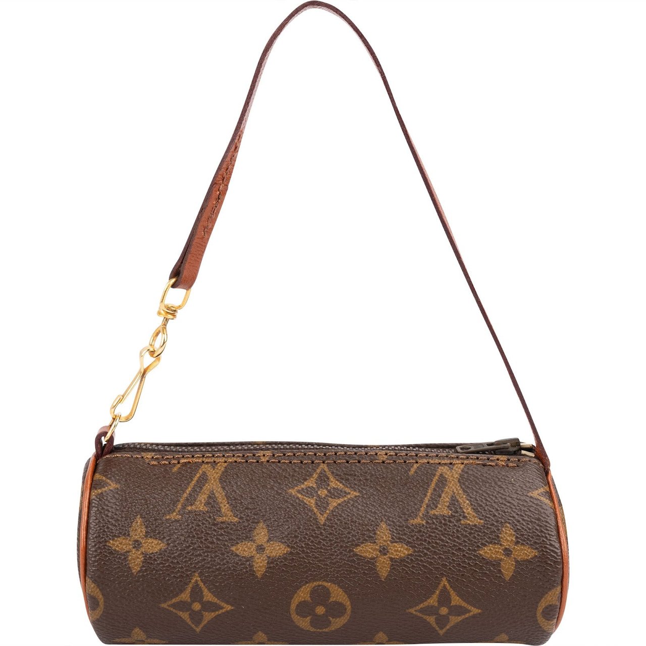 Louis Vuitton Monogram Canvas Mini Papillon Handbag Bruin