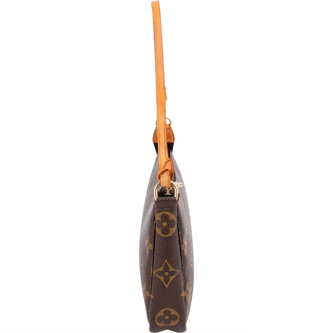 Louis Vuitton Monogram Canvas Pochette Accessoires Handbag Bruin