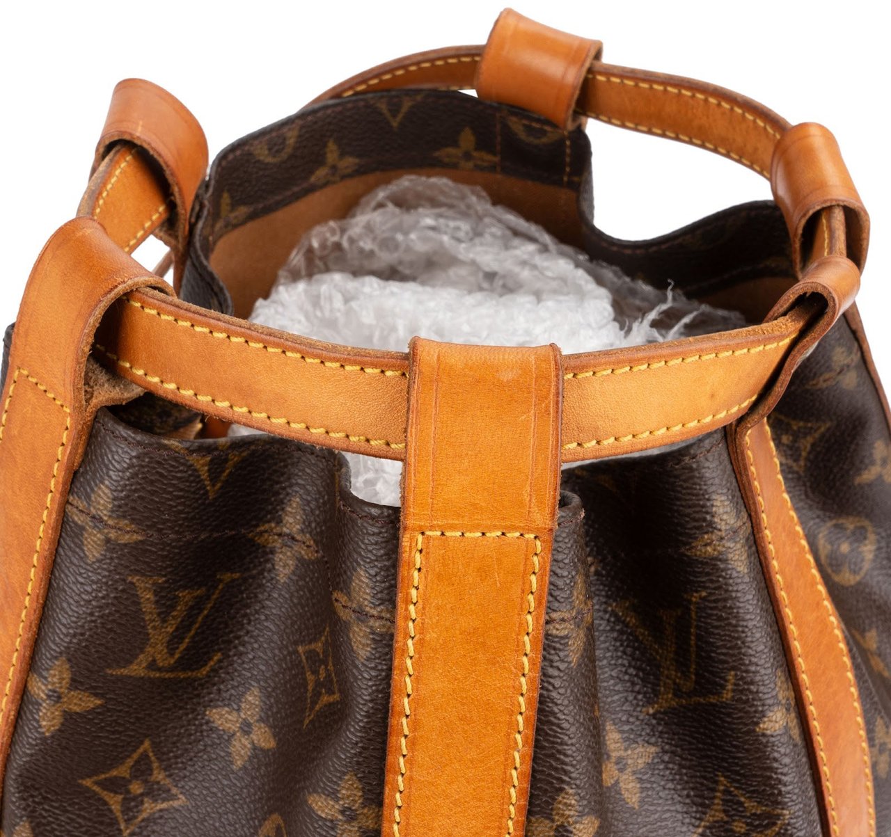Louis Vuitton Monogram Canvas Randonnee PM Backpack Shoulder Bag Bruin