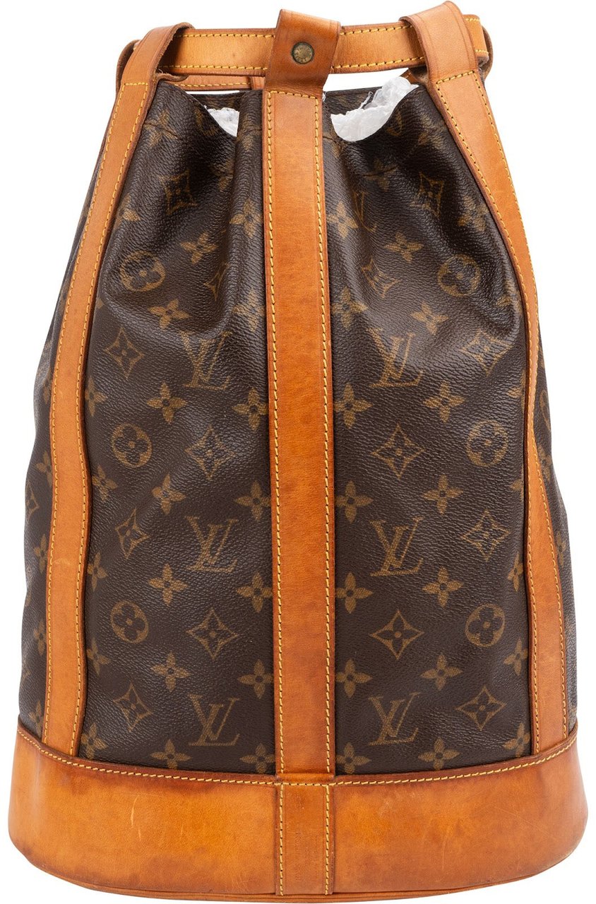 Louis Vuitton Monogram Canvas Randonnee PM Backpack Shoulder Bag Bruin