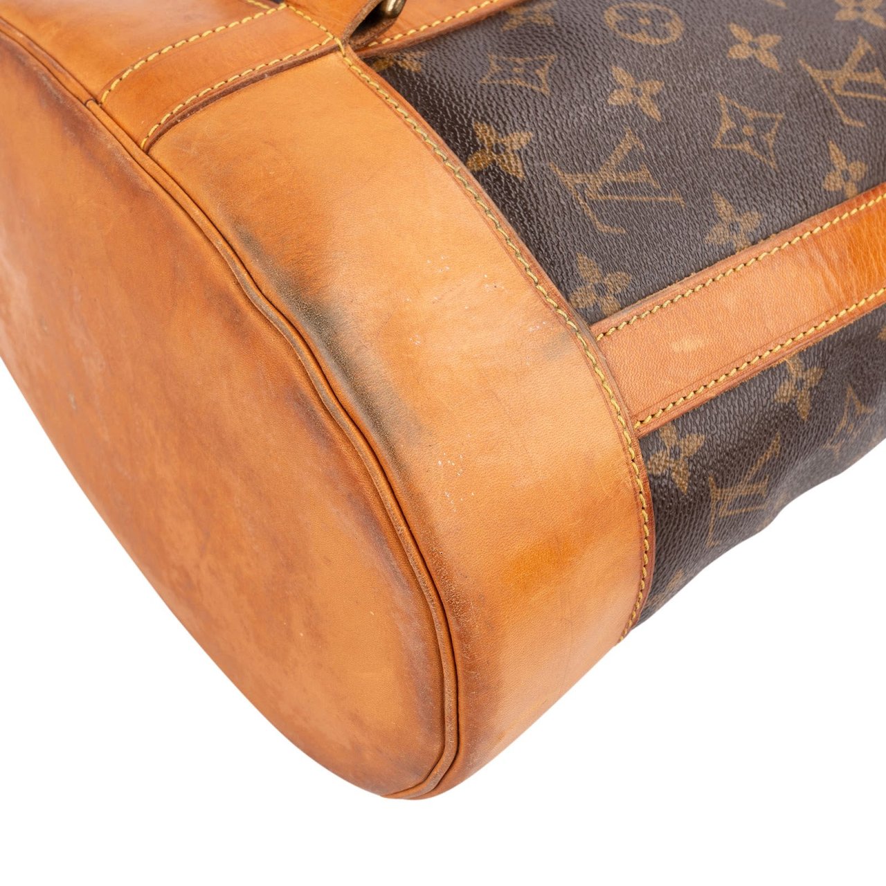 Louis Vuitton Monogram Canvas Randonnee PM Backpack Shoulder Bag Bruin
