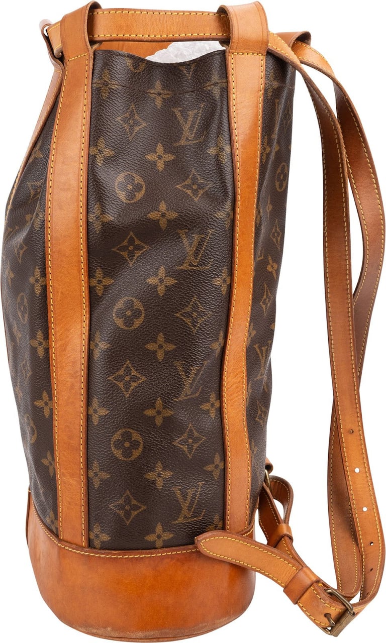 Louis Vuitton Monogram Canvas Randonnee PM Backpack Shoulder Bag Bruin