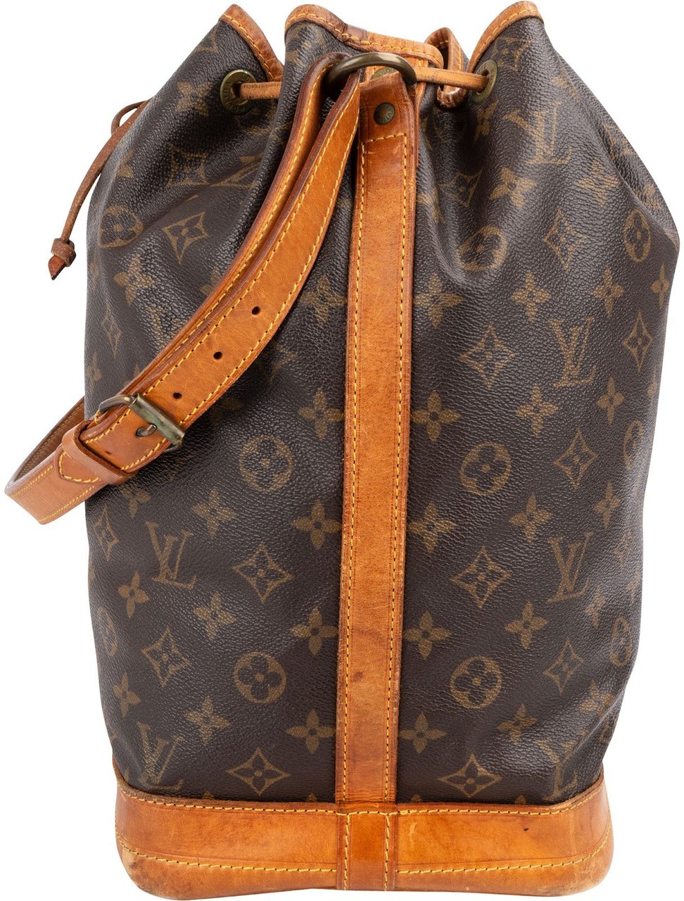 Louis Vuitton Monogram Canvas Sac Noé Grande Shoulder Bag Bruin