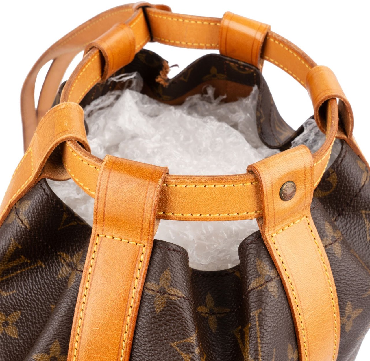 Louis Vuitton Monogram Canvas Randonnee PM Backpack Shoulder Bag Bruin