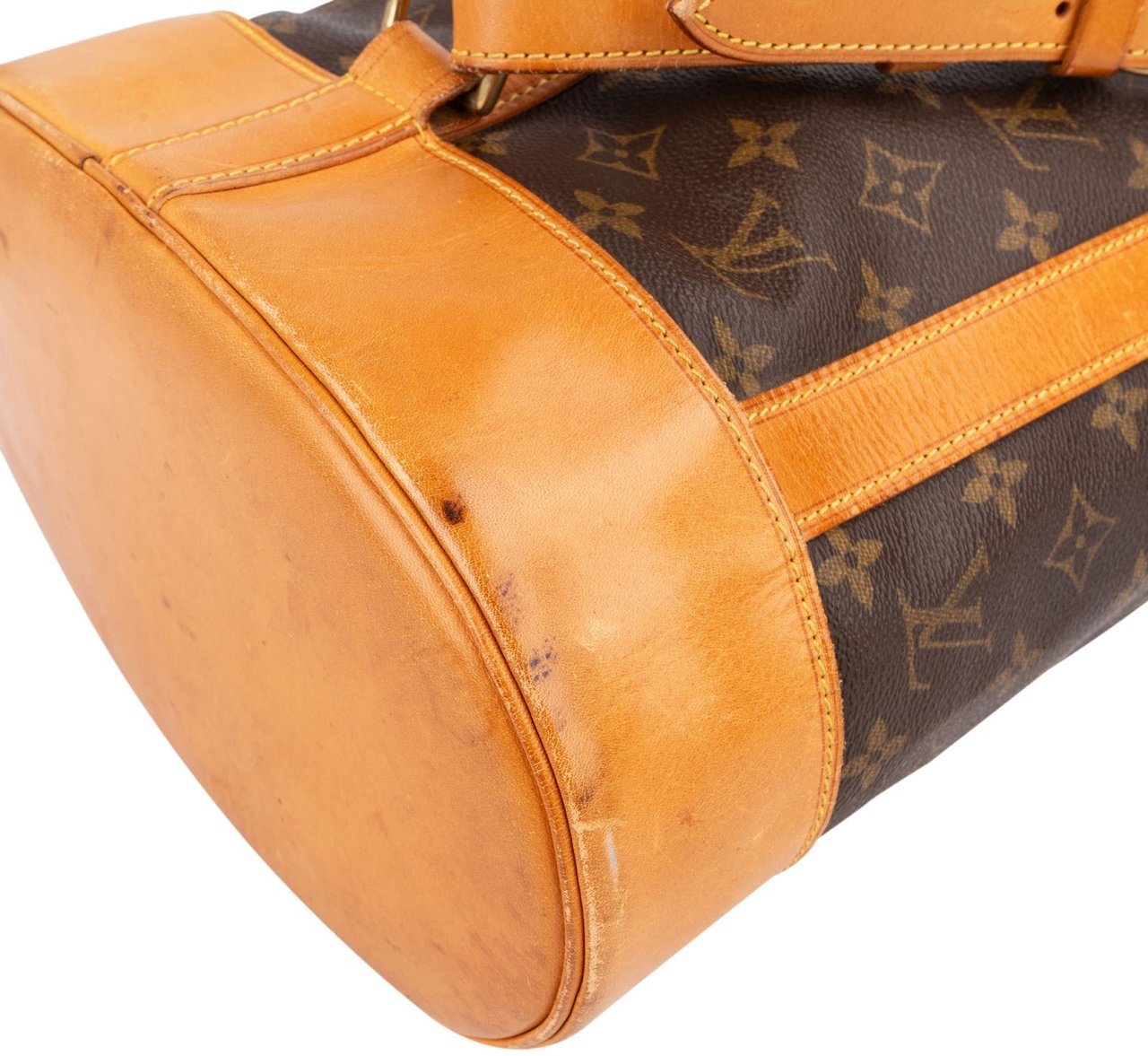 Louis Vuitton Monogram Canvas Randonnee PM Backpack Shoulder Bag Bruin