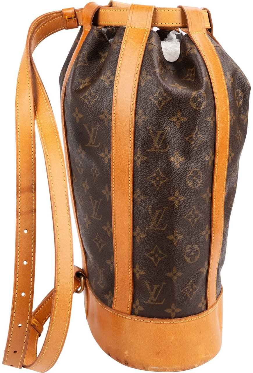 Louis Vuitton Monogram Canvas Randonnee PM Backpack Shoulder Bag Bruin