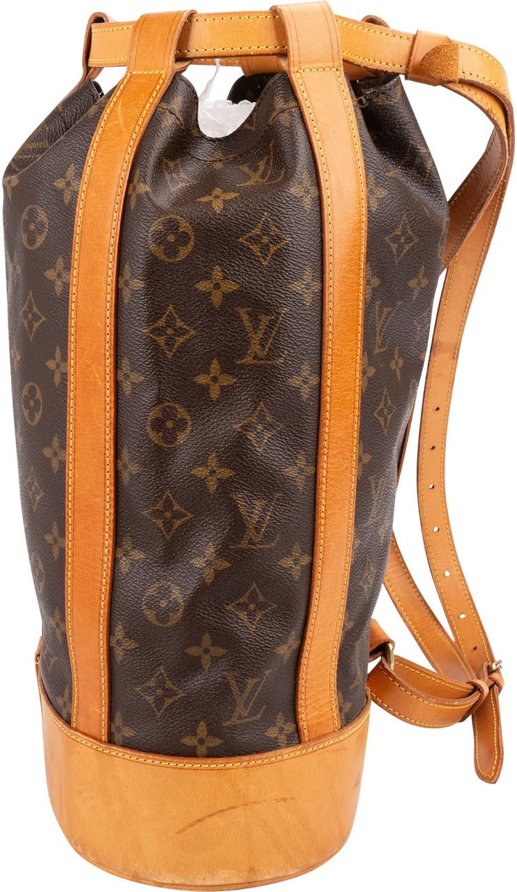 Louis Vuitton Monogram Canvas Randonnee PM Backpack Shoulder Bag Bruin