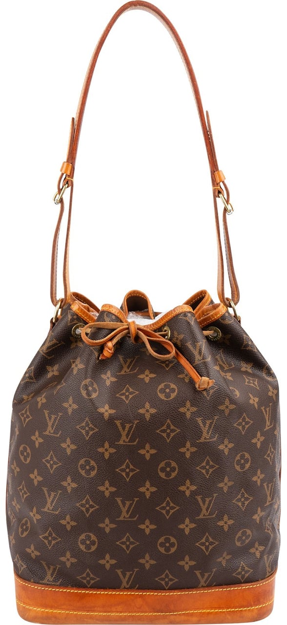 Louis Vuitton Monogram Canvas Sac Noé Grande Shoulder Bag Bruin