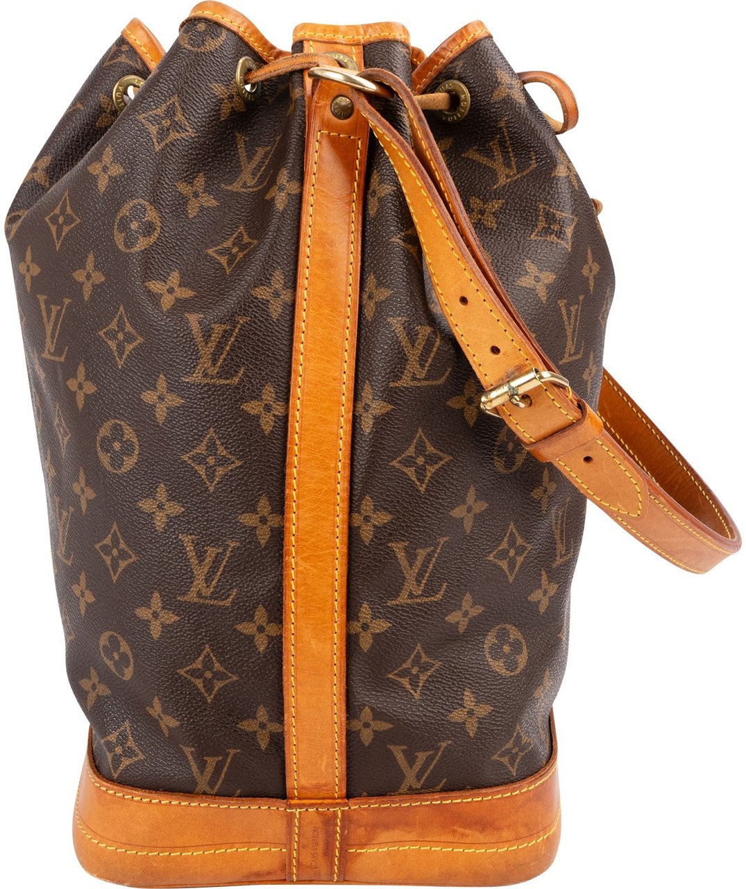 Louis Vuitton Monogram Canvas Sac Noé Grande Shoulder Bag Bruin