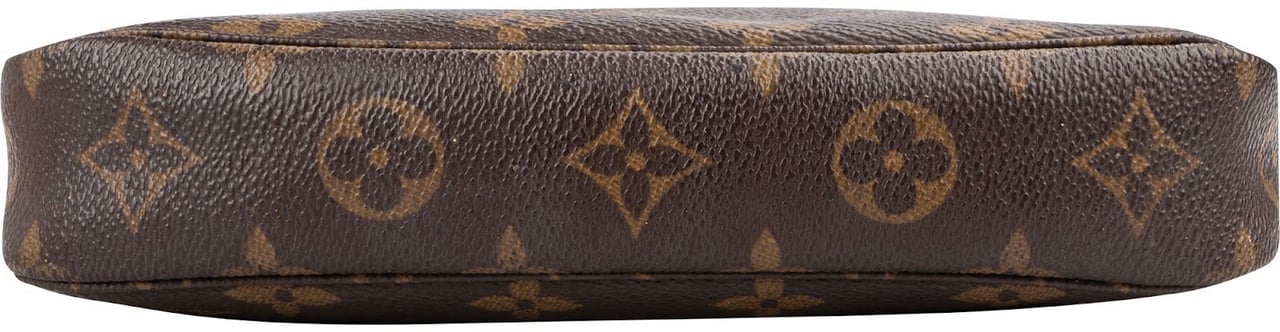 Louis Vuitton Monogram Canvas Pochette Accessoires Handbag Bruin