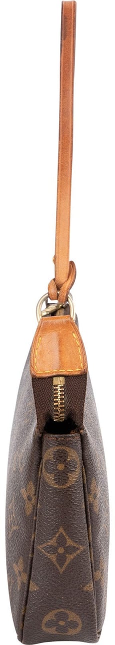 Louis Vuitton Monogram Canvas Pochette Accessoires Handbag Bruin