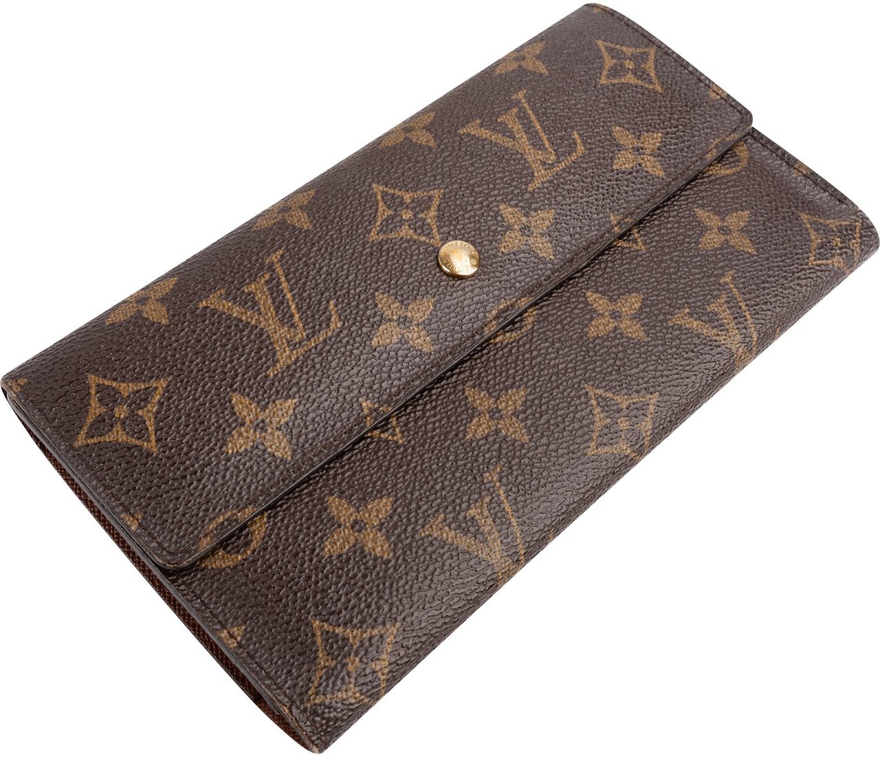 Louis Vuitton Monogram Canvas Sarah Wallet Bruin
