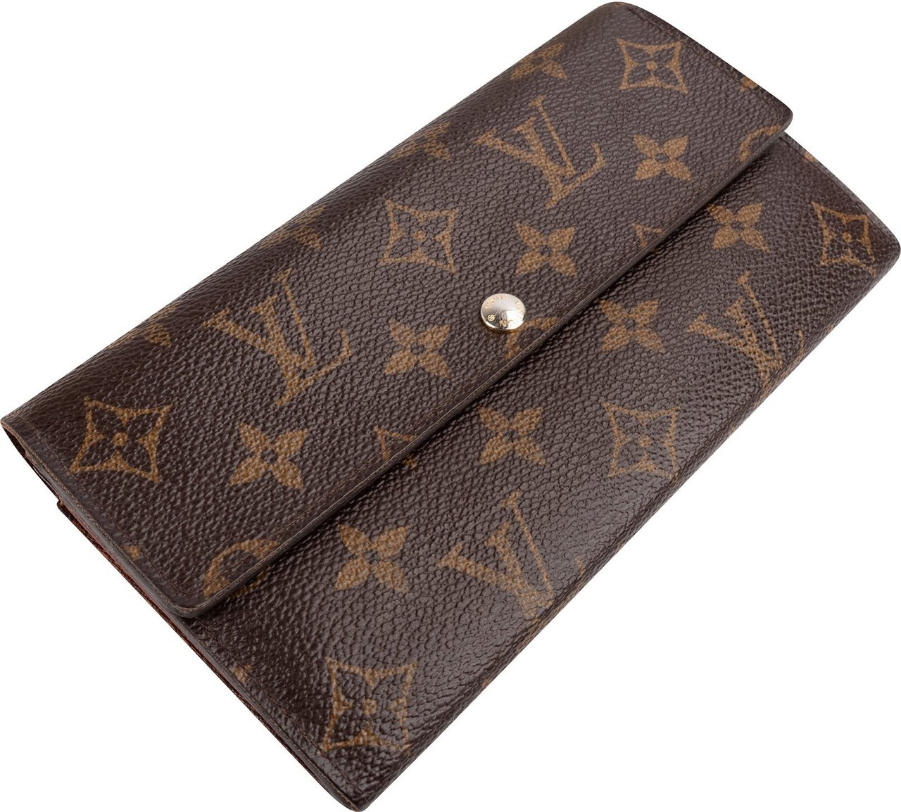 Louis Vuitton Monogram Canvas Sarah Wallet Bruin