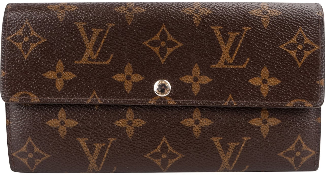 Louis Vuitton Monogram Canvas Sarah Wallet Bruin