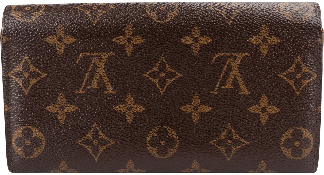 Louis Vuitton Monogram Canvas Sarah Wallet Bruin