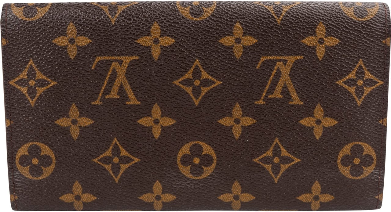 Louis Vuitton Monogram Canvas Sarah Wallet Bruin