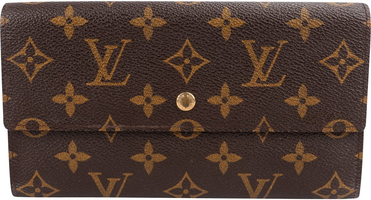 Louis Vuitton Monogram Canvas Sarah Wallet Bruin