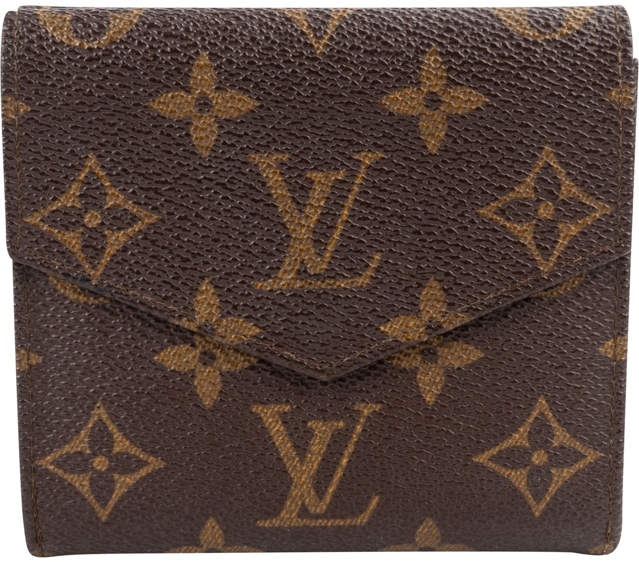 Louis Vuitton Monogram Canvas Elise Wallet Bruin