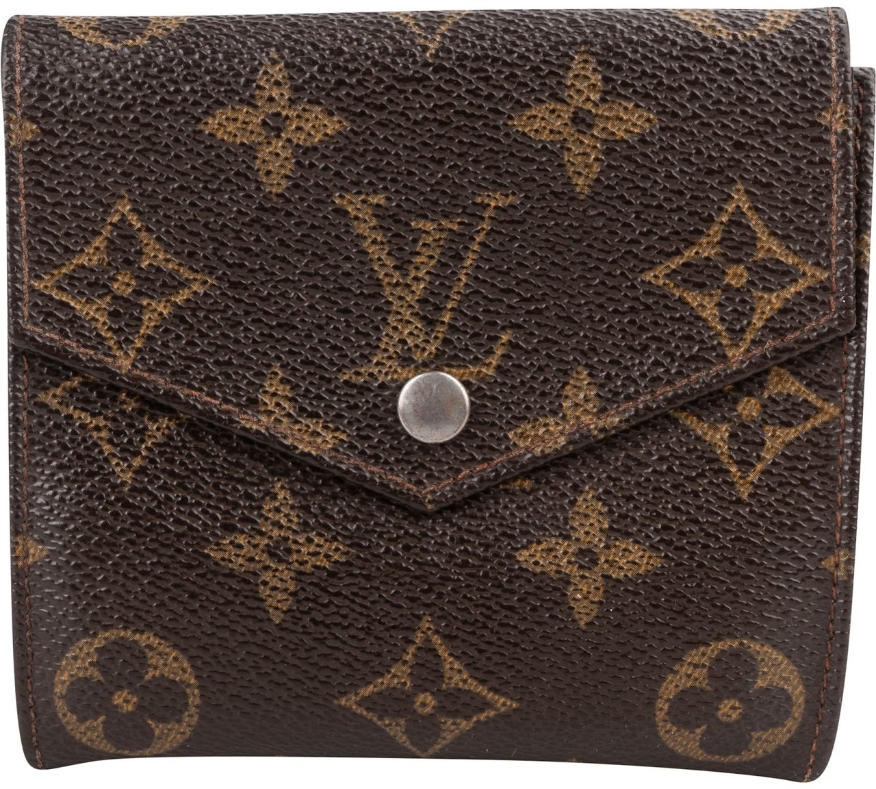 Louis Vuitton Monogram Canvas Elise Wallet Bruin