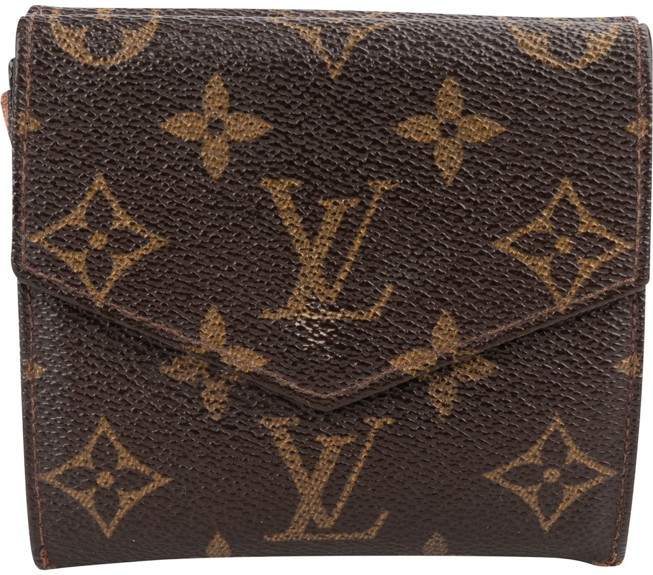 Louis Vuitton Monogram Canvas Elise Wallet Bruin